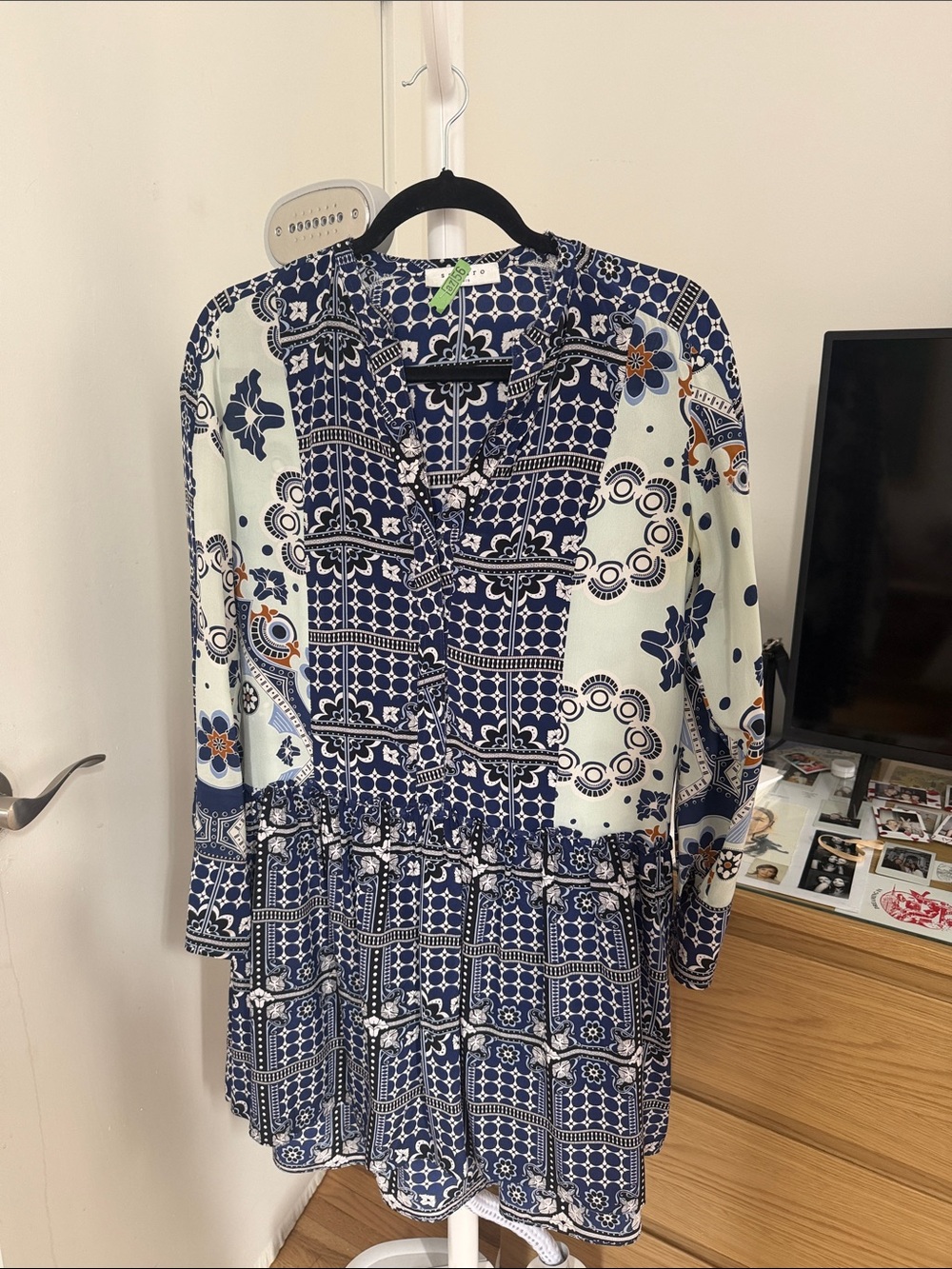 Sandro silk dress